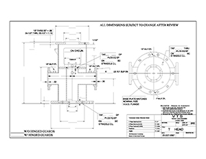 thead drawing templates